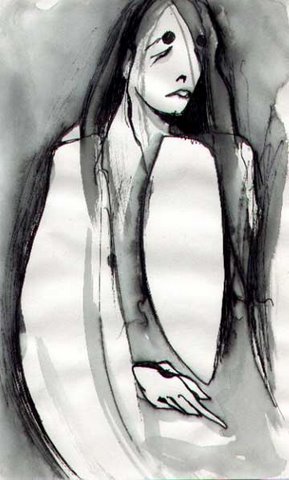 drawing woman shield wash.JPG